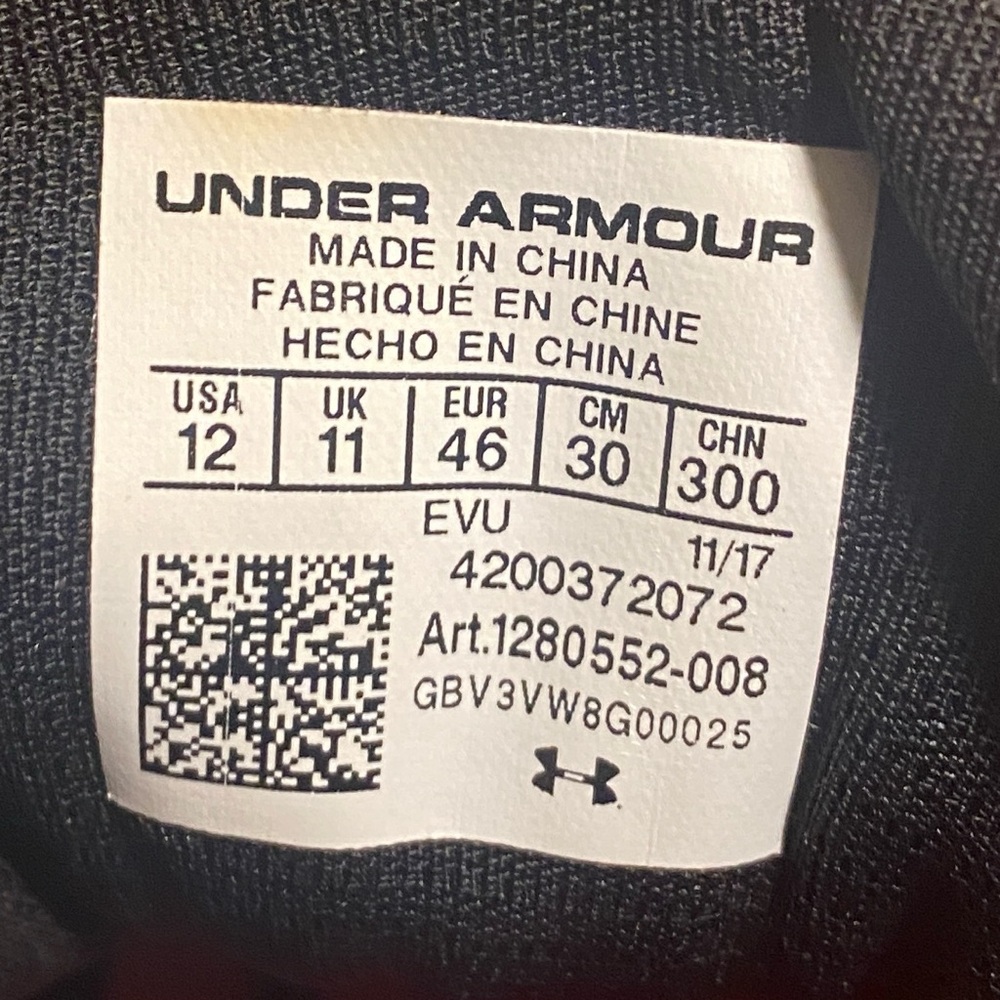 Rare PE Under Armour AM77 Clutch Fit Pursuit custom Andy Murray Tennis shoes  12 - Picture 9 of 9